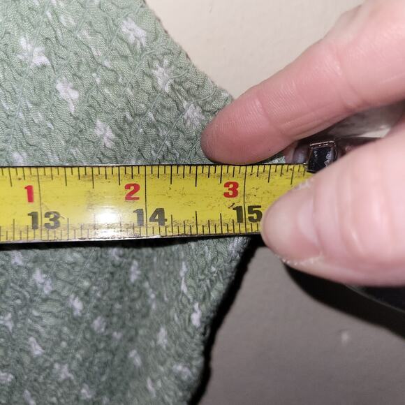 Japna Womens Wide Legged  Jumper Size L Sage Green Hioppie Summer Spring - Picture 9 of 10